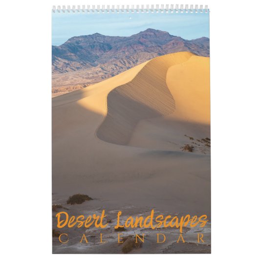 Amerikaanse Zuidwestelijke woestijnlandschappen Kalender (Hoes)