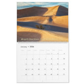 Amerikaanse Zuidwestelijke woestijnlandschappen Sc Kalender (Jan 2026)