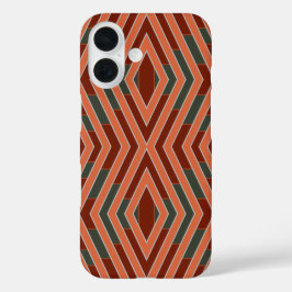 Amerikaanse Zuidwesterse Stam Patroon Kunst en Kle iPhone 16 Hoesje