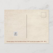 Amerikaanse zwaan, Amerikaanse vogels,  Briefkaart (Achterkant)