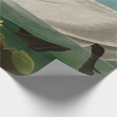 Amerikaanse Zwanenvogels Audubon Cadeaupapier (Hoek)