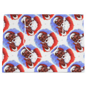 Amerikaanse zwarte kerstman groot cadeauzakje (Voorkant)