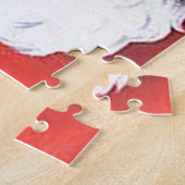 Amerikaanse zwarte kerstman legpuzzel (Zijkant)