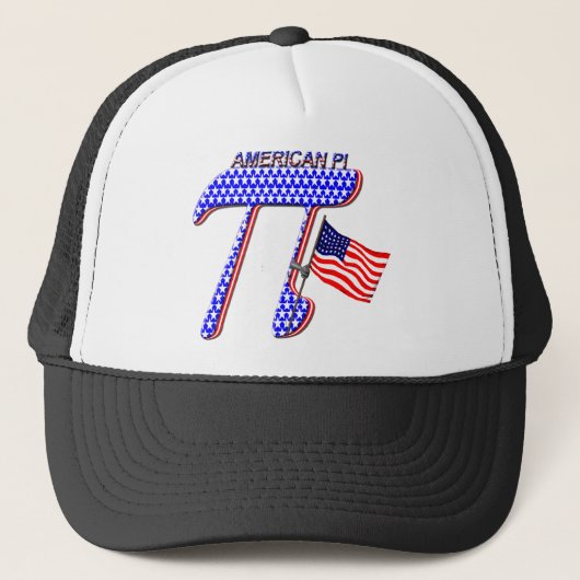 AMERIKAN PI (PIE) - WISKUNDE HUMOR TRUCKER PET (Voorkant)