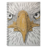 Amerikana Eagle Face Notitieboek (Voorkant)