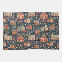 Amerikana Farmhouse Kitchen Towels Theedoek