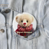 Amerikana Jester Beer Creëer door Steve Schutt Ronde Button 4,0 Cm (In situ)