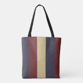  Amerikana Red White Blue op maat Tote Bag (Achterkant)