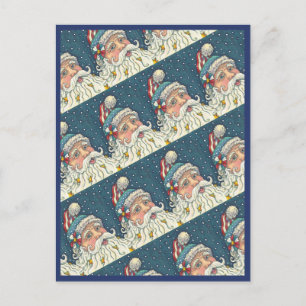 AMERIKANA ST. NICK, PATRIOTISCH SANTA CHRISTMAS BRIEFKAART