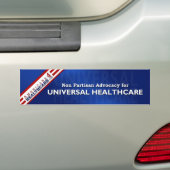 Amerikanen 4 Gezondheidszorg Te bumpersticker (Op auto)