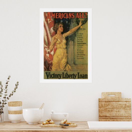 Amerikanen Alle Poster (Keuken)