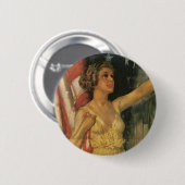 Amerikanen Alle Ronde Button 5,7 Cm (Voorkant /achterkant)