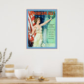 Amerikanen allemaal! ~ Gepersonaliseerde  Wereldoo Poster (Keuken)
