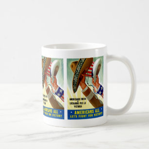 Amerikanen allemaal ~ Laten we vechten voor de ove Koffiemok