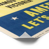 Amerikanen allemaal! poster (Hoek)