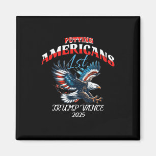 Amerikanen eerste Trump Vance inauguratie D Magneet