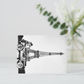 Amerikanen in Parijs Briefkaart (Staand voorkant)