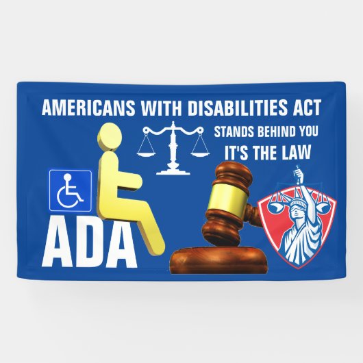 AMERIKANEN MET EEN HANDICAP SPANDOEK (Horizontaal)