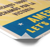 Amerikanen oorlog poster (Hoek)