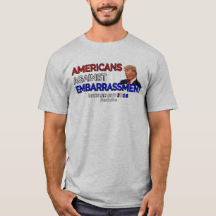 Amerikanen tegen barbaarsheid t-shirt
