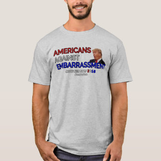 Amerikanen tegen barbaarsheid t-shirt