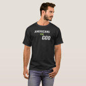 AMERIKANEN VOOR GOD T-SHIRT (Voorkant volledig)