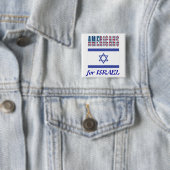 Amerikanen voor Israëlische Button (In situ)