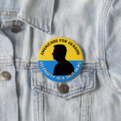 Amerikanen voor Oekraïne | Zelensky-ondersteuning Ronde Button 7,6 Cm (In situ)