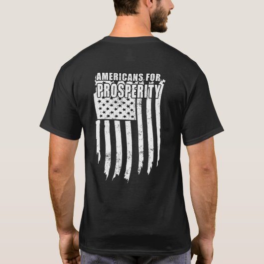 Amerikanen voor Welvaart T-shirt (Achterkant)