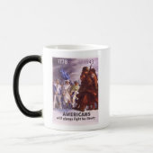 Amerikanen zullen altijd vechten voor VRIJHEID Magische Mok (Links)