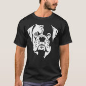 Amerikanische Bulldogge [00286] T-shirt (Voorkant)