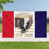 Amerika's 250 jaar vrijheid spandoek (Buitenkant)