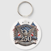 Amerika's 250-jarig jubileum sleutelhanger (Voorkant)