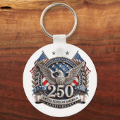 Amerika's 250-jarig jubileum sleutelhanger (Voorkant)