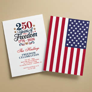 Amerika's 250-jarig jubileumfamilie kaart