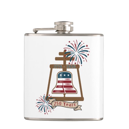 Amerika's 250e Riverside Raincross Heupfles (Voorkant)