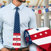 Amerika's 250e Semi-quince-jaarfeest 1776 2026 Stropdas