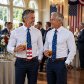 Amerika's 250e Semi-quince-jaarfeest 1776 2026 Stropdas