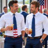Amerika's 250e Stars And Stripes 1776-2026 Stropdas
