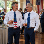 Amerika's 250e Stars And Stripes 1776-2026 Stropdas