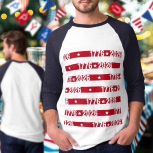 Amerika's 250e Stars And Stripes 1776-2026 T-shirt