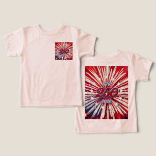 Amerika's 250e Verjaardag 1776-2026 RWB-Vuurwerk