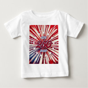 Amerika's 250e verjaardag 1776-2026 RWB-Vuurwerk 