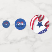 Amerika's 250e verjaardag 1776 2026 VS Confetti (Voorkanten)