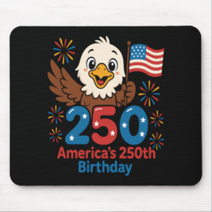 Amerika's 250e verjaardag - Amerikaanse vlag 250 j Muismat