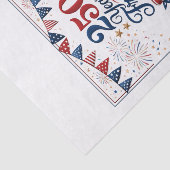 Amerika's 250e Verjaardag Decoupage Tissuepapier (Detail)