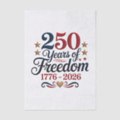 Amerika's 250e Verjaardag Decoupage Tissuepapier (Voorkant)