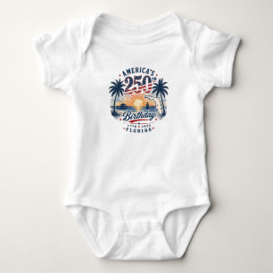 Amerika's 250e Verjaardag Florida Themapark Tropis Romper