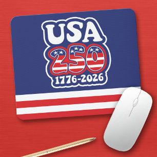 Amerika's 250e Verjaardag - Groovy USA 250 Muismat