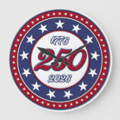 Amerika's 250e verjaardag grote klok (Voorkant)